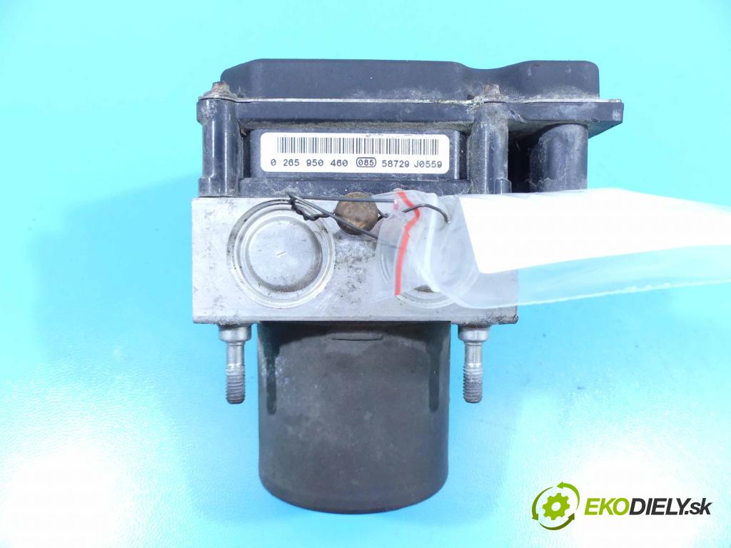 Opel Meriva A 2002-2010 1.8 16v 125 HP automatic 92 kW 1796 cm3 5- čerpadlo abs 0265950460 (Pumpy ABS)