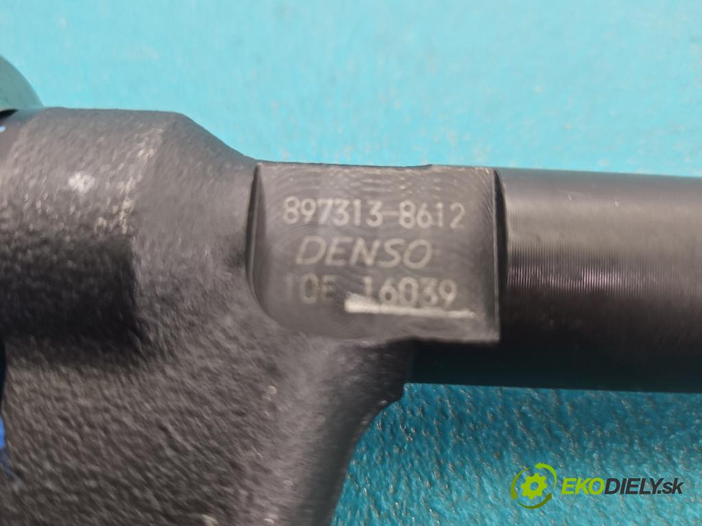 Opel Meriva A 2002-2010 1.7 cdti 101 hp manual 74 kW 1686 cm3 5- vstřikovač 897313-8612 (Vstřikovač paliva)