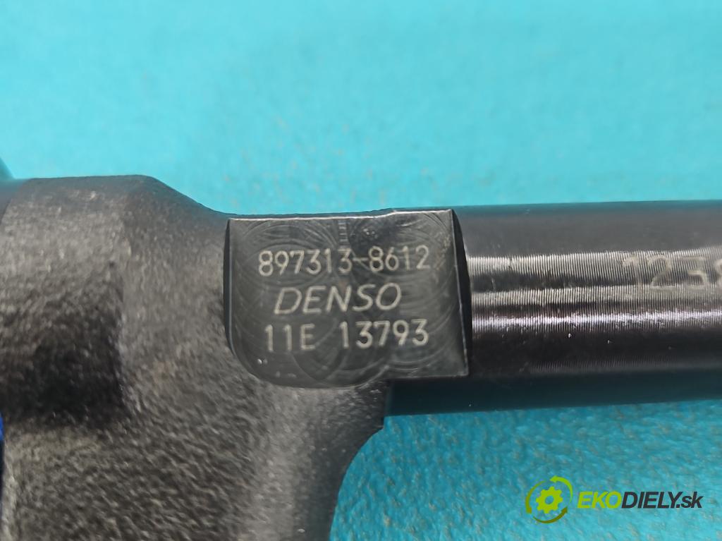 Opel Meriva A 2002-2010 1.7 cdti 101 hp manual 74 kW 1686 cm3 5- vstřikovač 897313-8612 (Vstřikovač paliva)