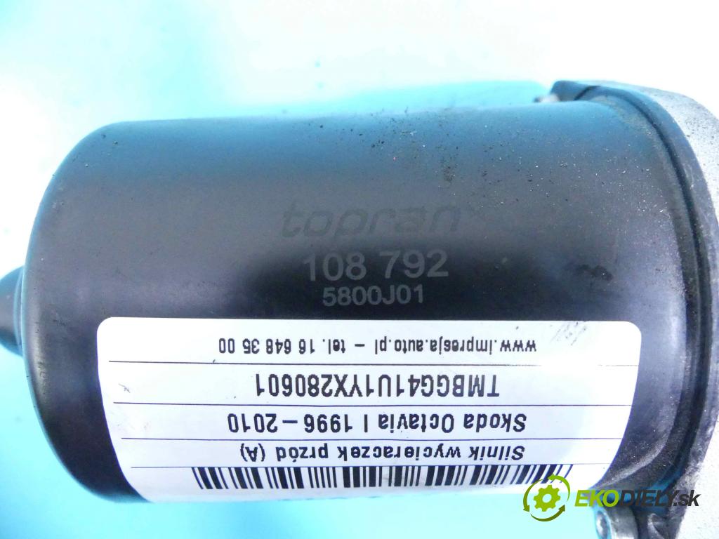 Skoda Octavia I 1996-2010 1.9 tdi 90 HP manual 66 kW 1896 cm3 5- motor stieračov predné