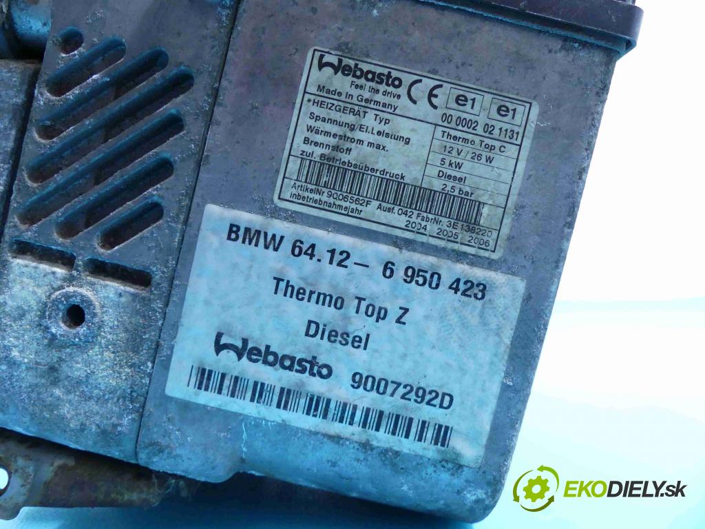 Bmw 7 E65 2001-2008 3.0d 218 HP automatic 160 kW 2993 cm3 4- Webasto 9007292D (Webasto)
