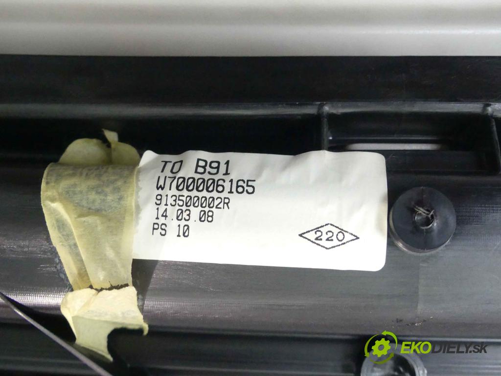 Renault Laguna III 2007-2015 2.0 16v 140 hp manual 103 kW 1997 cm3 5- Strecha: 732100002R
