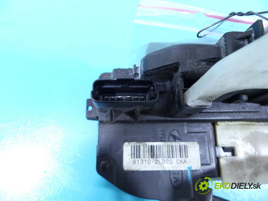 Hyundai I30 I 2007-2012 1.6 crdi 90 hp manual 66 kW 1582 cm3 5- zámek přední levý 81310-2L020