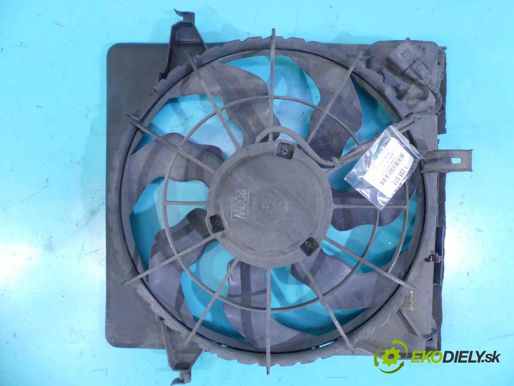 Hyundai I30 I 2007-2012 1.6 crdi 90 HP manual 66 kW 1582 cm3 5- Ventilátor chladiča