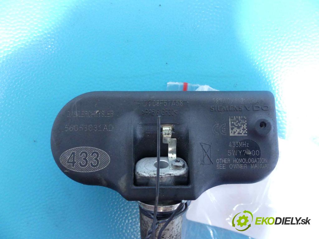 Chrysler Sebring III 2006-2010 2.0 CRD 140 hp manual 103 kW 1968 cm3 4- snímač tlaku 5WY7000 (Snímače tlaku)