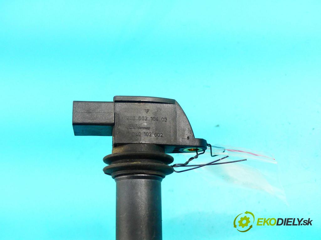 Porsche Cayenne I 2002-2010 4.5 V8 340KM: automatic 250 kW 4511 cm3 5- cievka zapaľovacia 0040102002 (Zapaľovacie cievky, moduly)