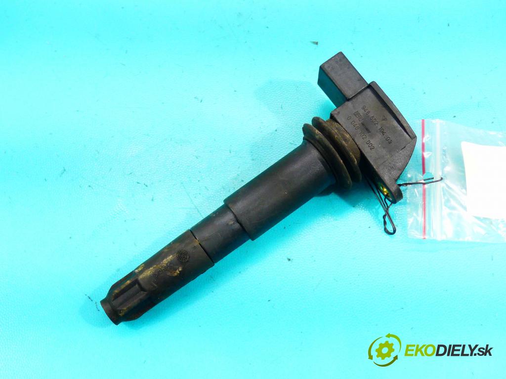 Porsche Cayenne I 2002-2010 4.5 V8 340KM: automatic 250 kW 4511 cm3 5- cievka zapaľovacia 0040102002 (Zapaľovacie cievky, moduly)