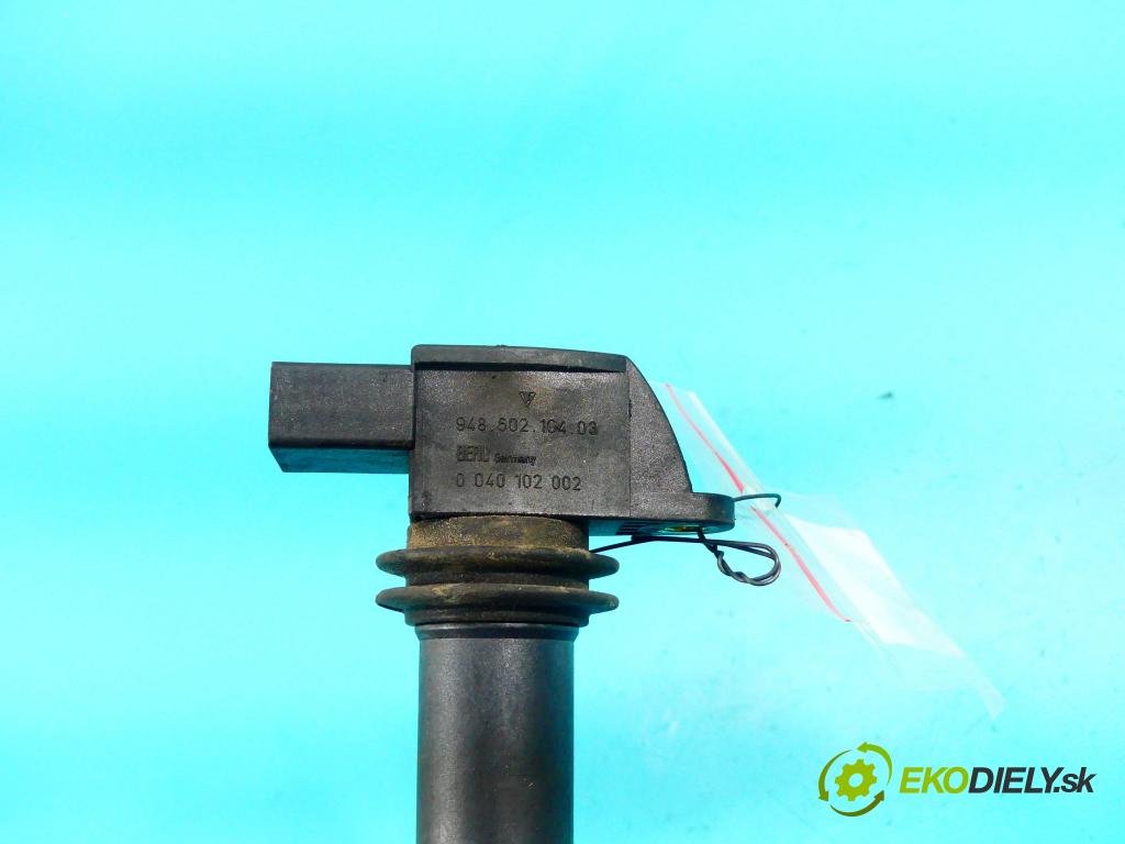 Porsche Cayenne I 2002-2010 4.5 V8 340KM: automatic 250 kW 4511 cm3 5- cievka zapaľovacia 0040102002 (Zapaľovacie cievky, moduly)