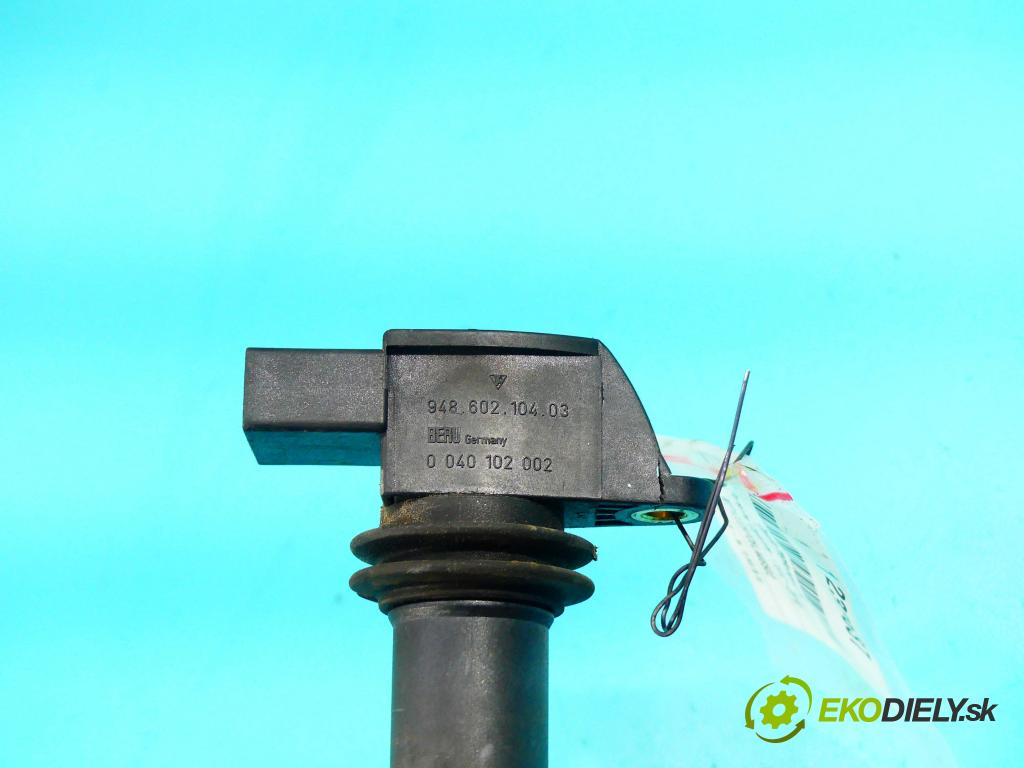 Porsche Cayenne I 2002-2010 4.5 V8 340KM: automatic 250 kW 4511 cm3 5- cievka zapaľovacia 0040102002 (Zapaľovacie cievky, moduly)