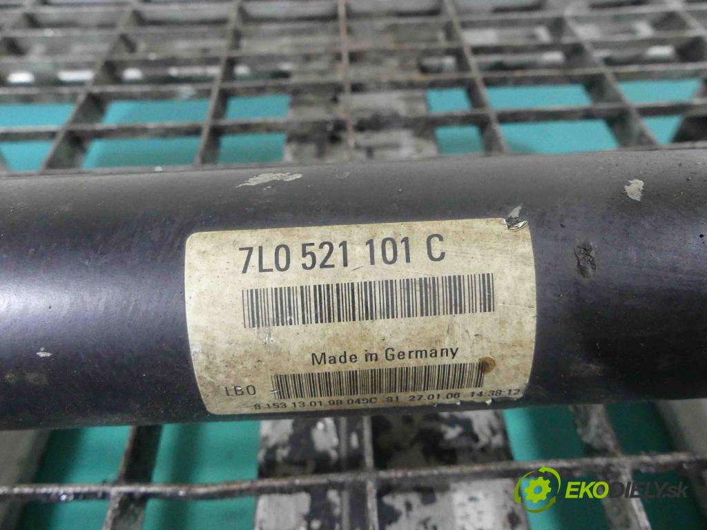 Porsche Cayenne I 2002-2010 4.5 V8 340KM: automatic 250 kW 4511 cm3 5- Hřídel: 7L0521101C (Kardaňové hriadele)