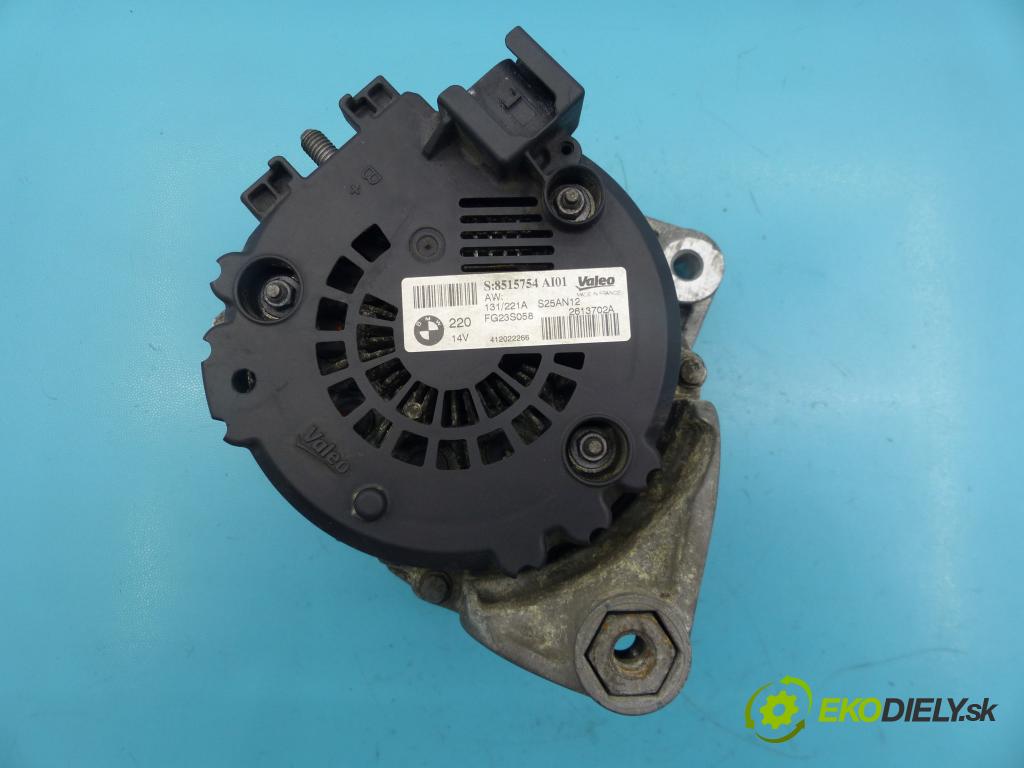 Bmw 5 F10 2010-2017 3.0d 258 hp automatic 190 kW 2993 cm3 4- Alternator 8515754 (Alternátory)