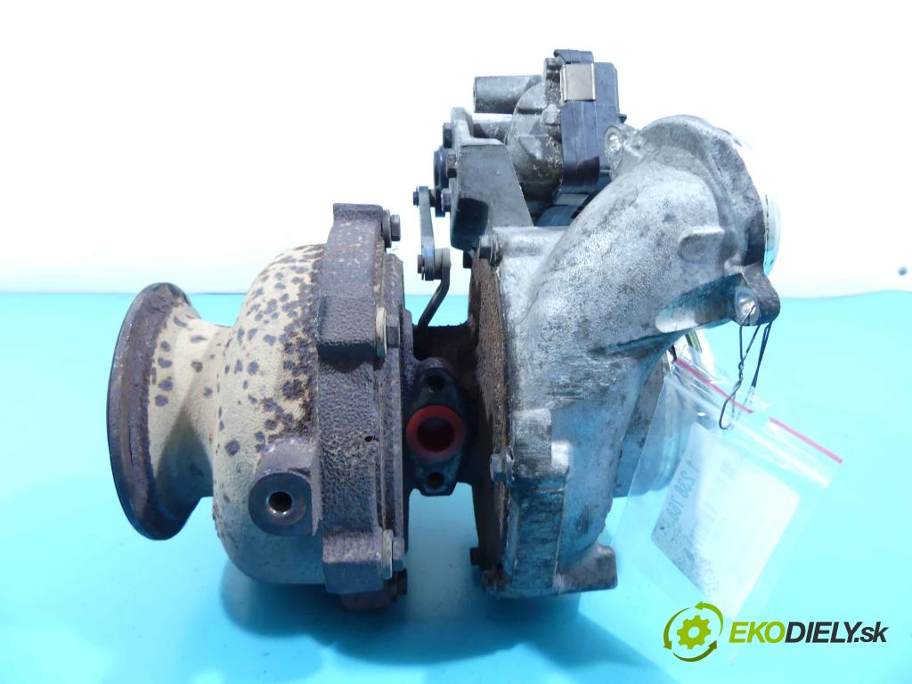 Bmw 5 F10 2010-2017 3.0d 258 HP automatic 190 kW 2993 cm3 4- turbodúchadlo, turbo 806094-7 (Turbodúchadlá (kompletné))