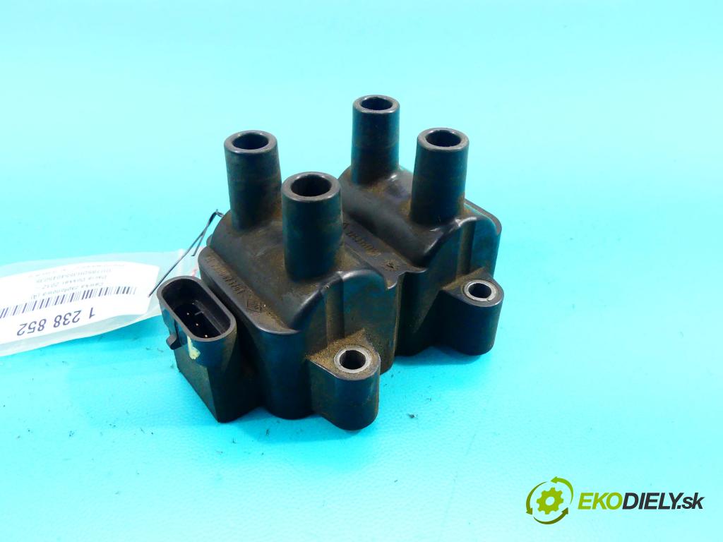 Dacia Dokker 2012- 1.6 8v 82 HP manual 60,5 kW 1598 cm3 5- cievka zapaľovacia  (Zapaľovacie cievky, moduly)