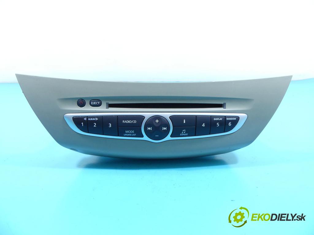 Renault Laguna III 2007-2015 2.0 16v 140 HP manual 103 kW 1997 cm3 5- Radio továreň: 281150007R-D