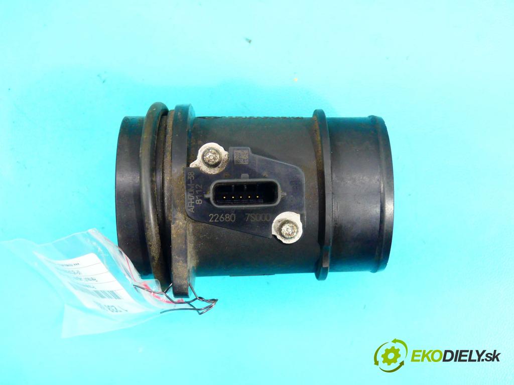 Renault Laguna III 2007-2015 2.0 16v 140 HP manual 103 kW 1997 cm3 5- průtokoměr: 8200373771A (Váhy vzduchu)