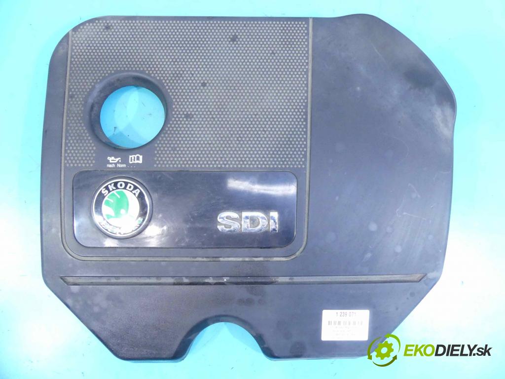 Skoda Fabia I 1999-2007 1.9 sdi 64 hp manual 47 kW 1896 cm3 5- kryt motoru horní 038103925AH