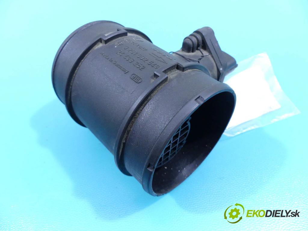 Opel Corsa C 2000-2006 1,3.0 cdti 69KM manual 51 kW 1248 cm3 3- průtokoměr: 0281002549 (Váhy vzduchu)