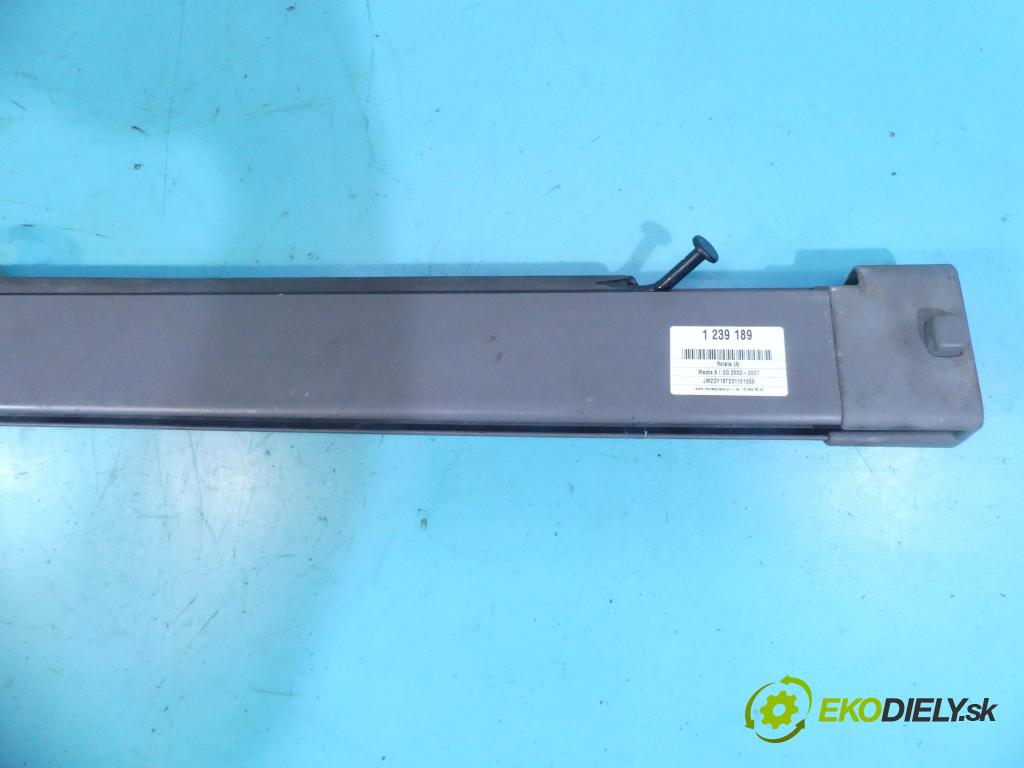 Mazda 6 I GG 2002-2007 2.0 citd 121KM manual 89 kW 1998 cm3 5- roleta  (Rolety kufra)