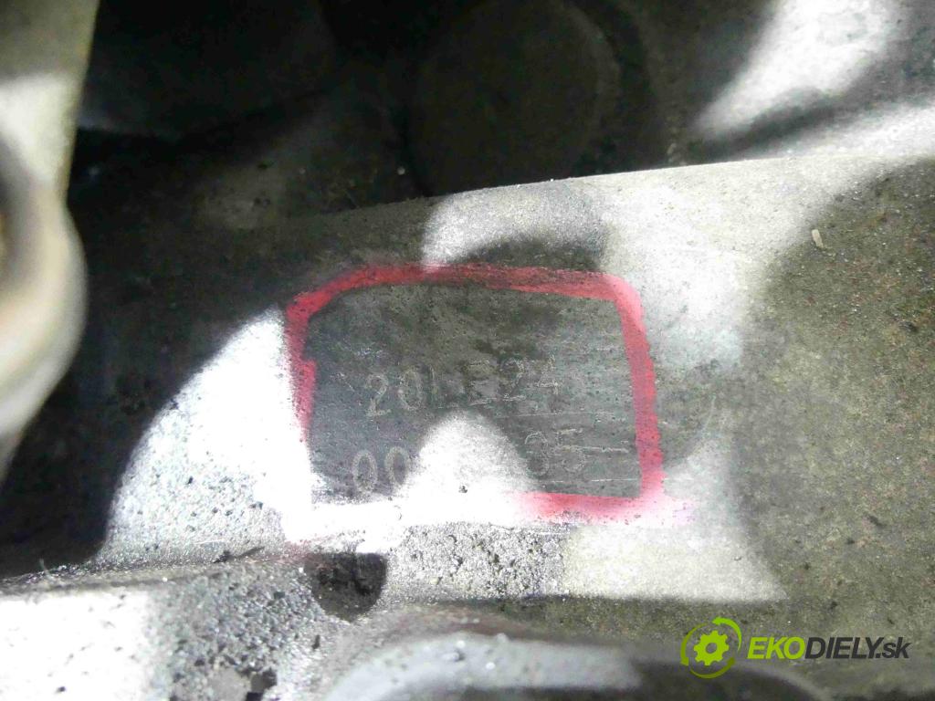 Fiat Ulysse I 1994-2002 2.1 td 109 HP manual 80 kW 2088 cm3 5- prevodovka stupeň,rýchlosť manual 20LE24