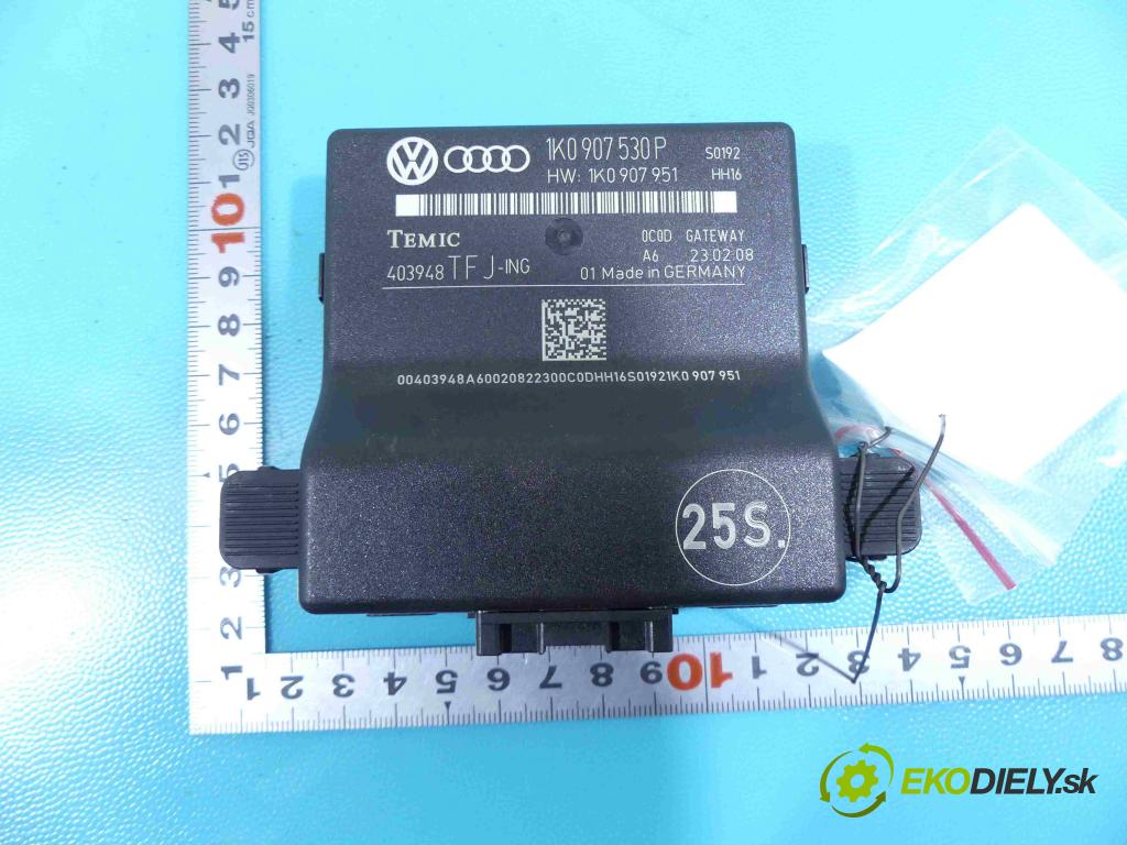 Audi A3 8P 2003-2012 2.0 tdi 140 HP manual 103 kW 1968 cm3 3- modul riadiaca jednotka 1K0907530P (Ostatné)