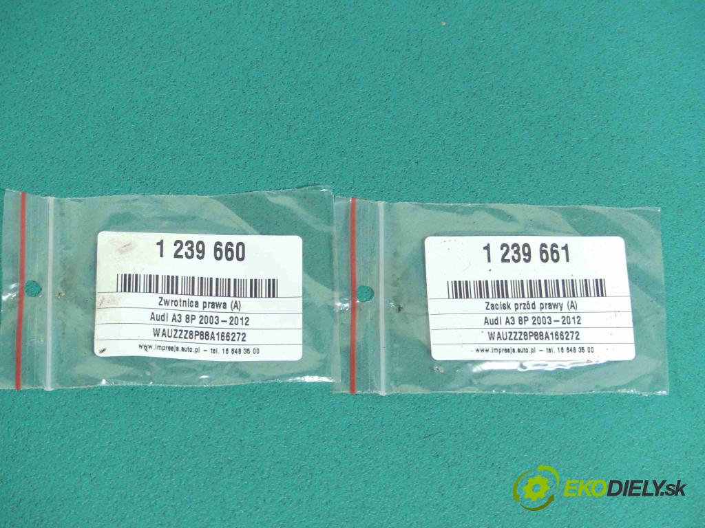 Audi A3 8P 2003-2012 2.0 tdi 140 HP manual 103 kW 1968 cm3 3- náboj pravé  (Náboje)