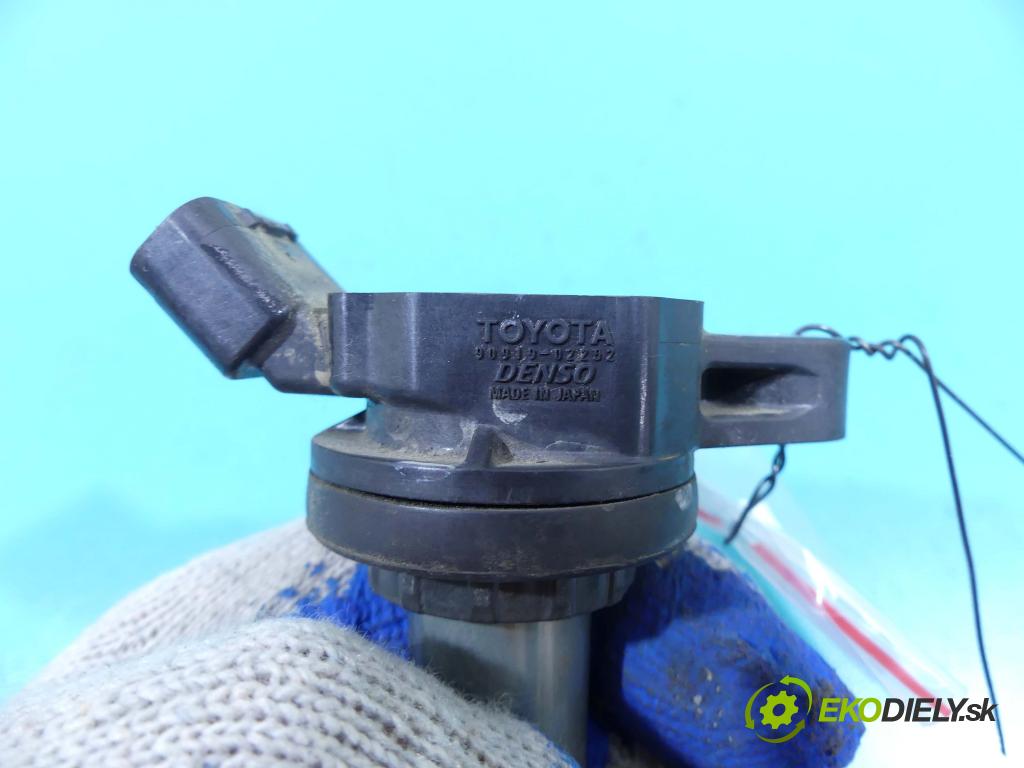 Toyota Avensis III T27 2009-2018 1.8 16v vvt-i 147 HP manual 108 kW 1798 cm3 4- cievka zapaľovacia 90919-02252 (Zapaľovacie cievky, moduly)