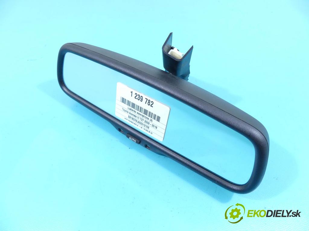 Toyota Avensis III T27 2009-2018 1.8 16v vvt-i 147 hp manual 108 kW 1798 cm3 4- zpětné zrcátko vnitřní 878100F050 (Světla vnitřní)