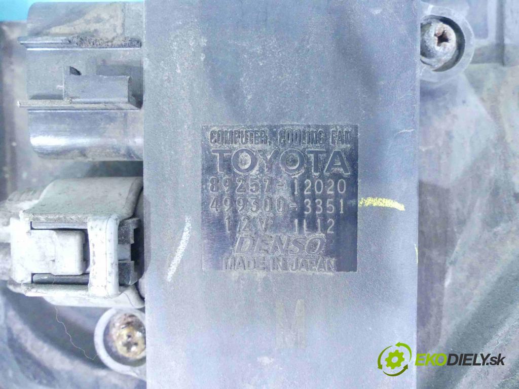 Toyota Avensis III T27 2009-2018 1.8 16v vvt-i 147 HP manual 108 kW 1798 cm3 4- Ventilátor chladiča MF422750-2701