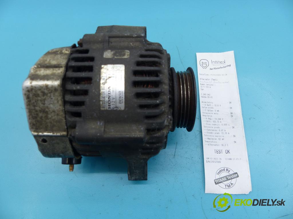 Honda CR-V I 1995-2001 2.0 16v 147 hp manual 108 kW 1973 cm3 5- Alternator  (Alternátory)