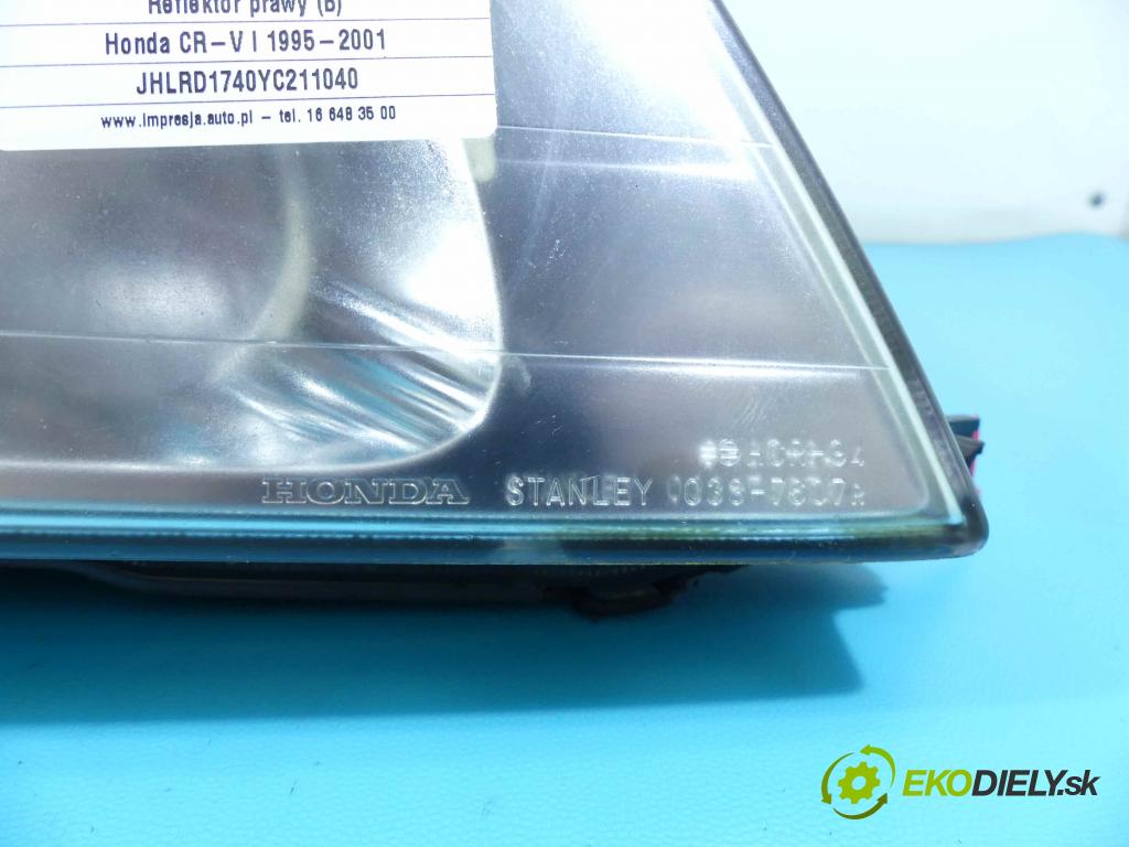Honda CR-V I 1995-2001 2.0 16v 147 HP manual 108 kW 1973 cm3 5- Reflektor: pravý  (Pravé)
