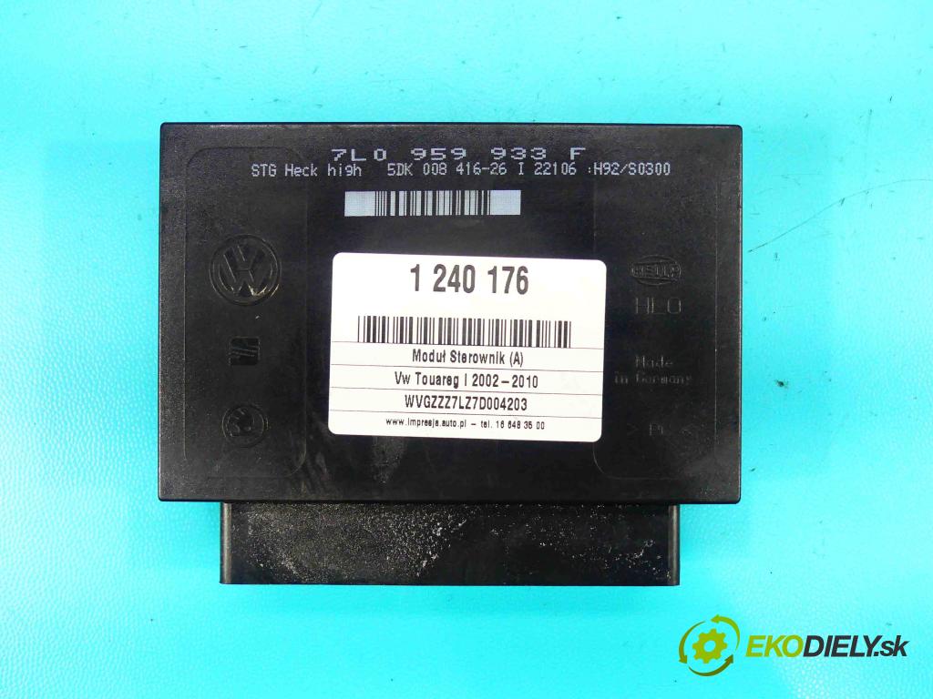 Vw Touareg I 2002-2010 5.0 TDI 313 HP automatic 230 kW 4921 cm3 5- modul riadiaca jednotka 7L0959933F (Ostatné)