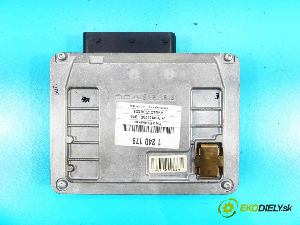 Vw Touareg I 2002-2010 5.0 TDI 313 HP automatic 230 kW 4921 cm3 5- modul riadiaca jednotka 0AC927771C (Ostatné)