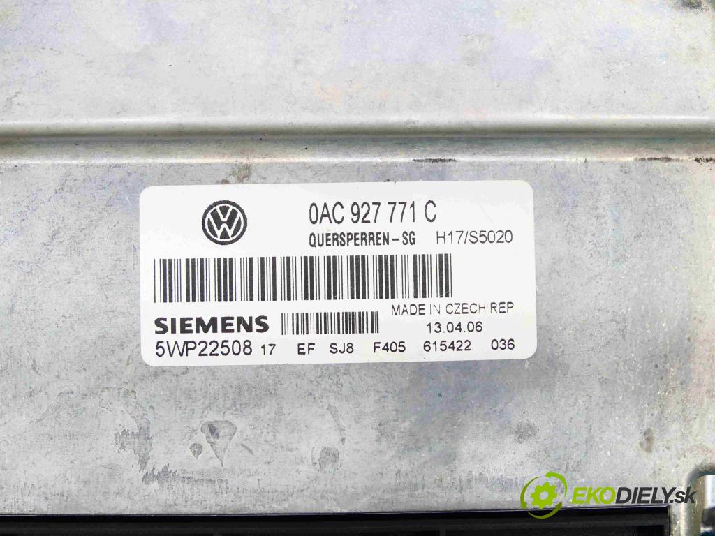 Vw Touareg I 2002-2010 5.0 TDI 313 HP automatic 230 kW 4921 cm3 5- modul riadiaca jednotka 0AC927771C (Ostatné)