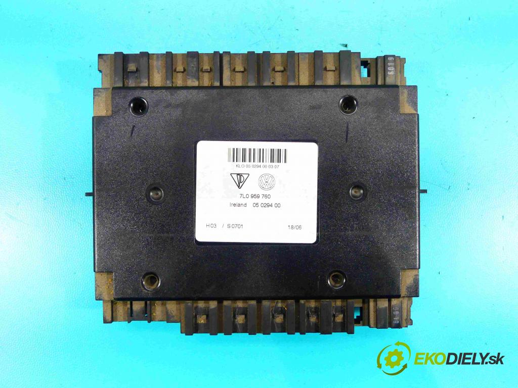 Vw Touareg I 2002-2010 5.0 TDI 313 HP automatic 230 kW 4921 cm3 5- modul riadiaca jednotka 7L0959760 (Ostatné)