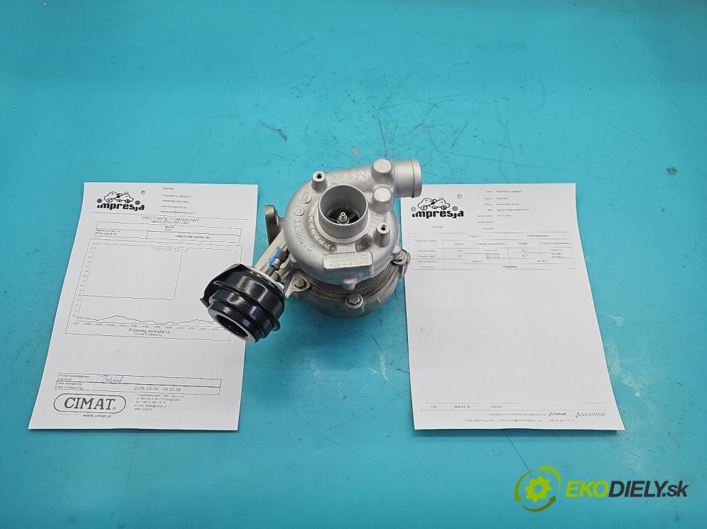 Vw Passat B5 1995-2005 1.9 tdi 110 HP manual 81 kW 1896 cm3 5- turbodúchadlo, turbo repasovaná 454231-6