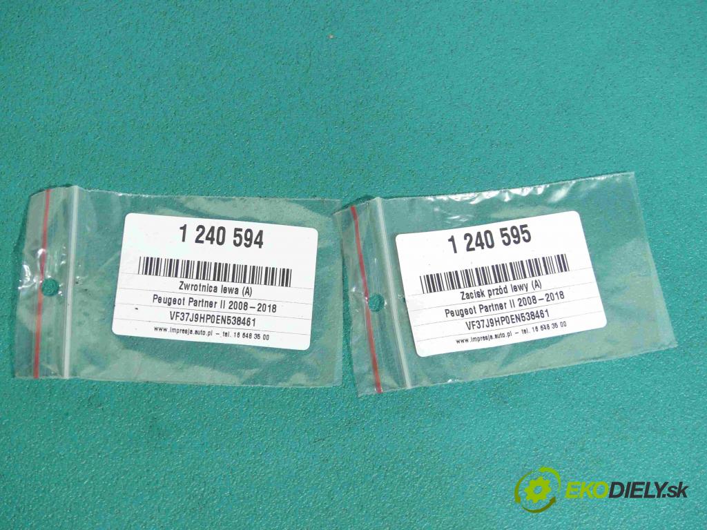 Peugeot Partner II 2008-2018 1.6 HDI 92 HP manual 68 kW 1560 cm3 5- náboj ľavé  (Náboje)