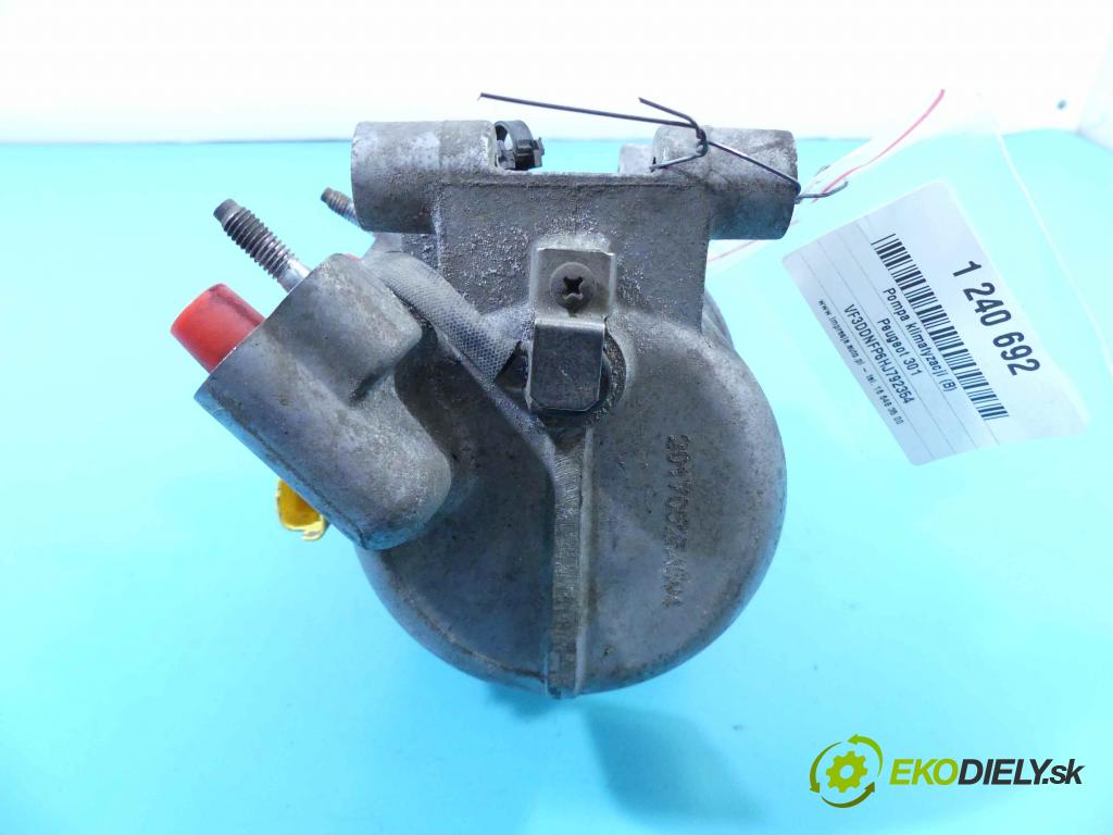 Peugeot 301 1.6 16V 116 HP manual 85 kW 1587 cm3 4- čerpadlo klimatizácie 9814865380