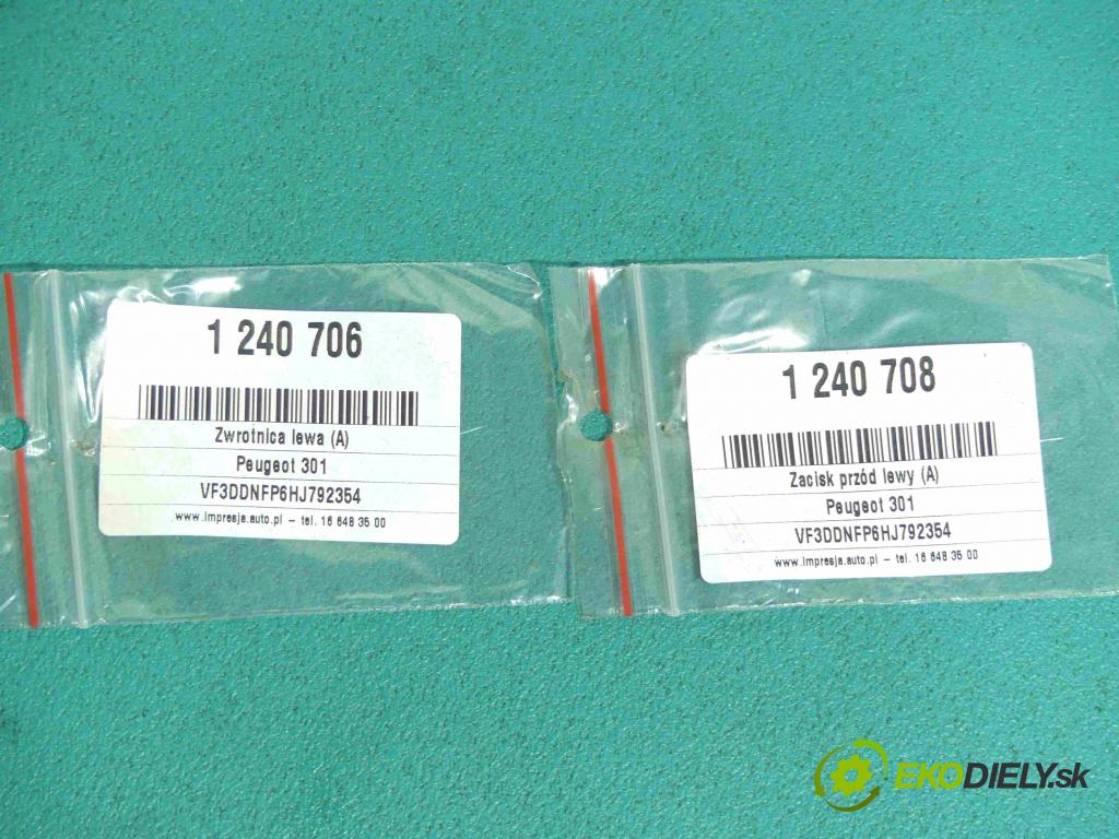 Peugeot 301 1.6 16V 116 HP manual 85 kW 1587 cm3 4- náboj ľavé  (Náboje)