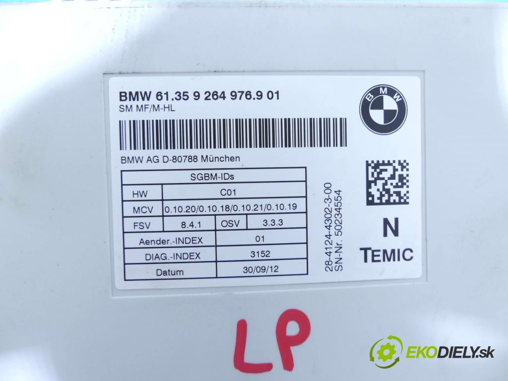 Bmw X5 E70 2006-2013 3.0d 245KM automatic 180 kW 2993 cm3 5- modul riadiaca jednotka 9264976 (Ostatné)