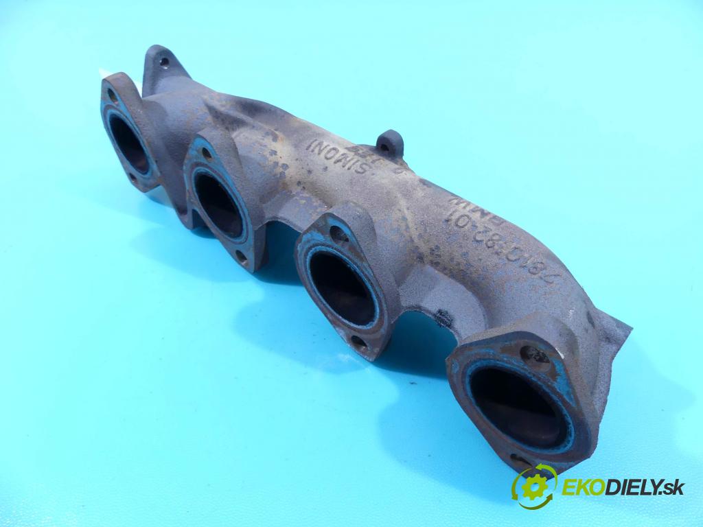 Bmw 1 E87 2004-2011 2.0d 143 hp manual 105 kW 1995 cm3 5- potrubí výfuk 7810182 (Výfukové potrubí)