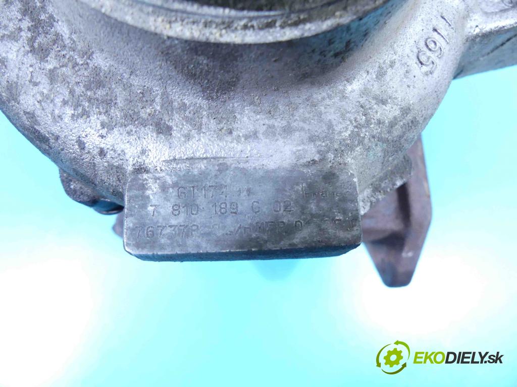 Bmw 1 E87 2004-2011 2.0d 143 HP manual 105 kW 1995 cm3 5- turbodúchadlo, turbo 767378-9 (Turbodúchadlá (kompletné))