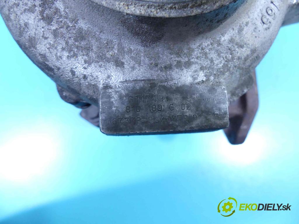 Bmw 1 E87 2004-2011 2.0d 143 HP manual 105 kW 1995 cm3 5- turbodúchadlo, turbo 767378-9 (Turbodúchadlá (kompletné))