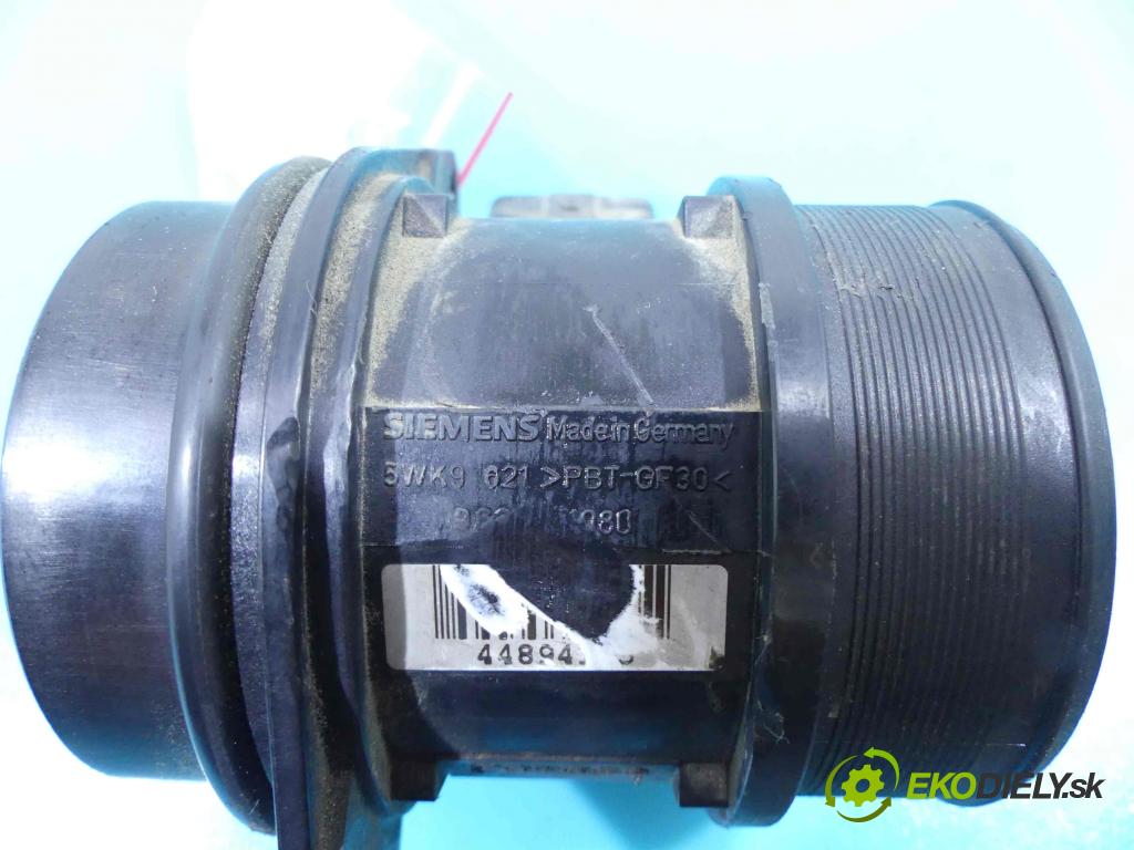 Peugeot Partner I 1996-2008 2.0 HDI 90 HP manual 66 kW 1997 cm3 5- průtokoměr: 5WK9621 (Váhy vzduchu)