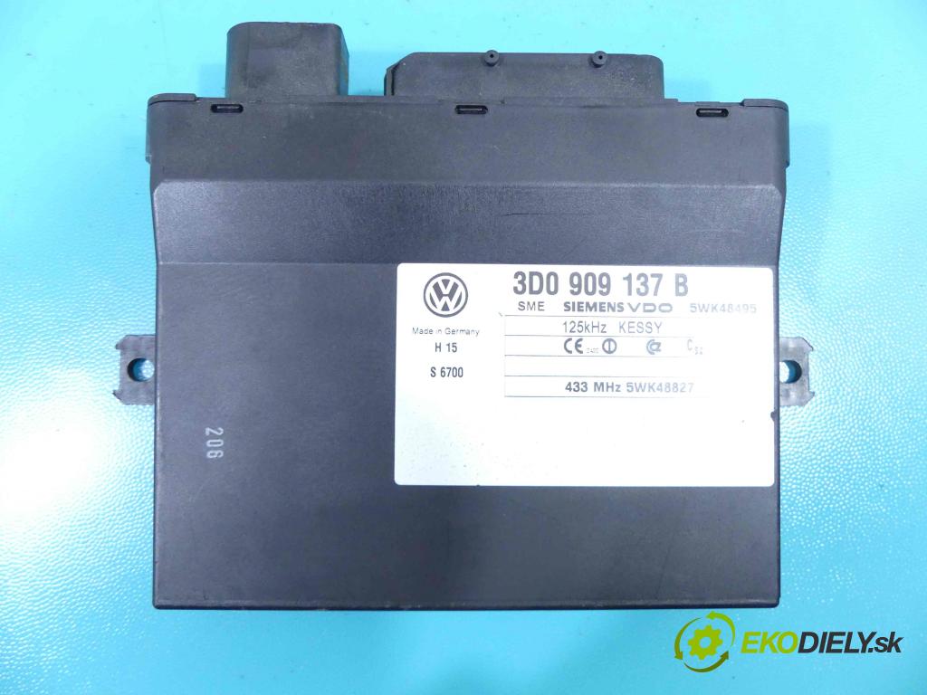 Vw Touareg I 2002-2010 5.0 TDI 313 HP automatic 230 kW 4921 cm3 5- modul riadiaca jednotka 3D0909137B (Ostatné)