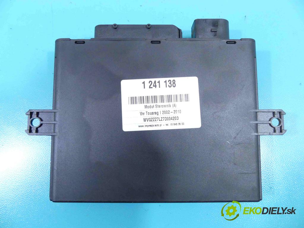 Vw Touareg I 2002-2010 5.0 TDI 313 HP automatic 230 kW 4921 cm3 5- modul riadiaca jednotka 3D0909137B (Ostatné)