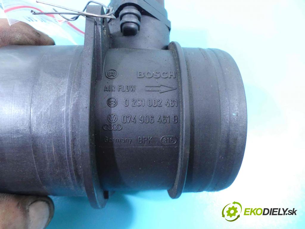 Vw Touareg I 2002-2010 5.0 TDI 313 HP automatic 230 kW 4921 cm3 5- průtokoměr: 0281002461 (Váhy vzduchu)