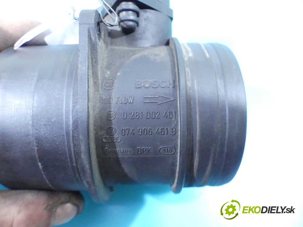 Vw Touareg I 2002-2010 5.0 TDI 313 HP automatic 230 kW 4921 cm3 5- průtokoměr: 0281002461 (Váhy vzduchu)