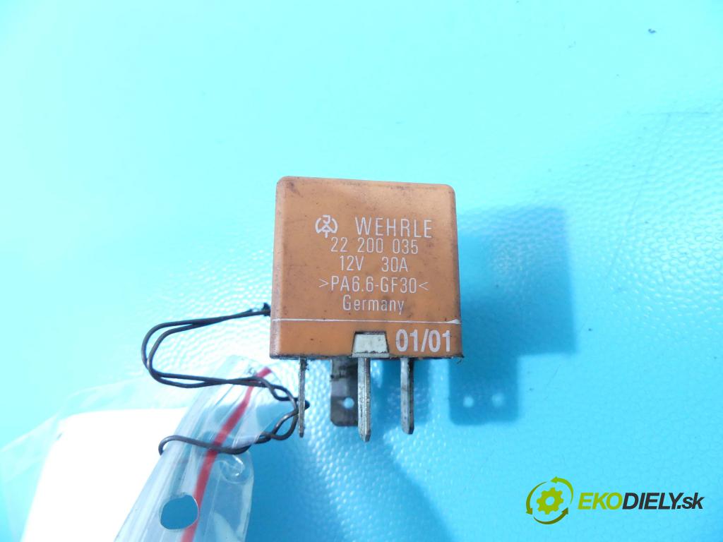 Mercedes Vito W638 1996-2003 2,2.0 cdi 82 HP manual 60 kW 2148 cm3 5- Relé: 22200035 (Relé)