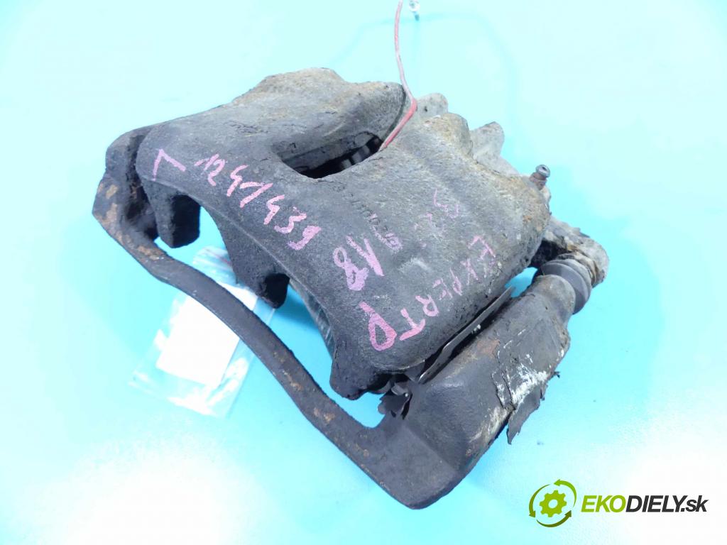Peugeot Expert II 2006-2016 2.0 hdi 120 HP manual 88 kW 1997 cm3 5- brzdič predné ľavý  (Ostatné)