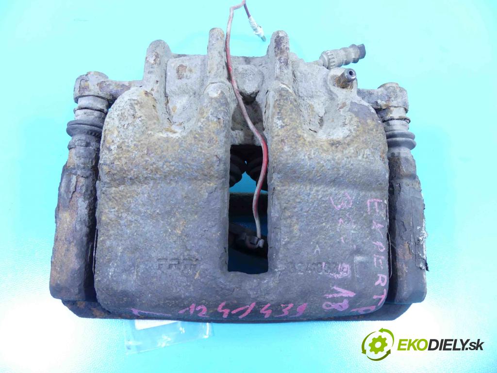 Peugeot Expert II 2006-2016 2.0 hdi 120 HP manual 88 kW 1997 cm3 5- brzdič predné ľavý  (Ostatné)